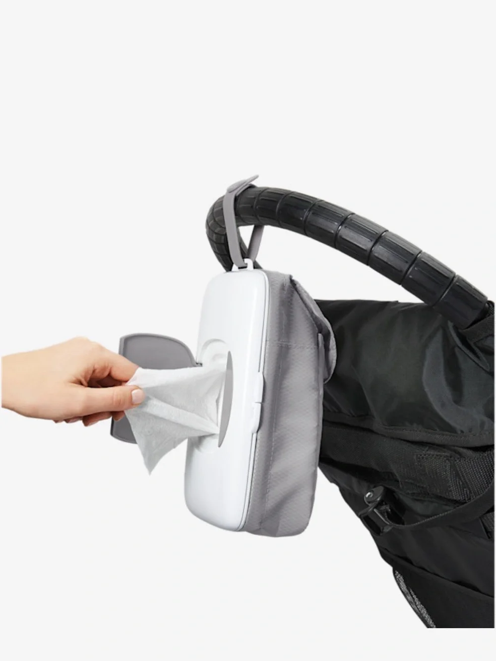 OXO Tot On The Go Baby Wipes Holder with Diaper Pouch